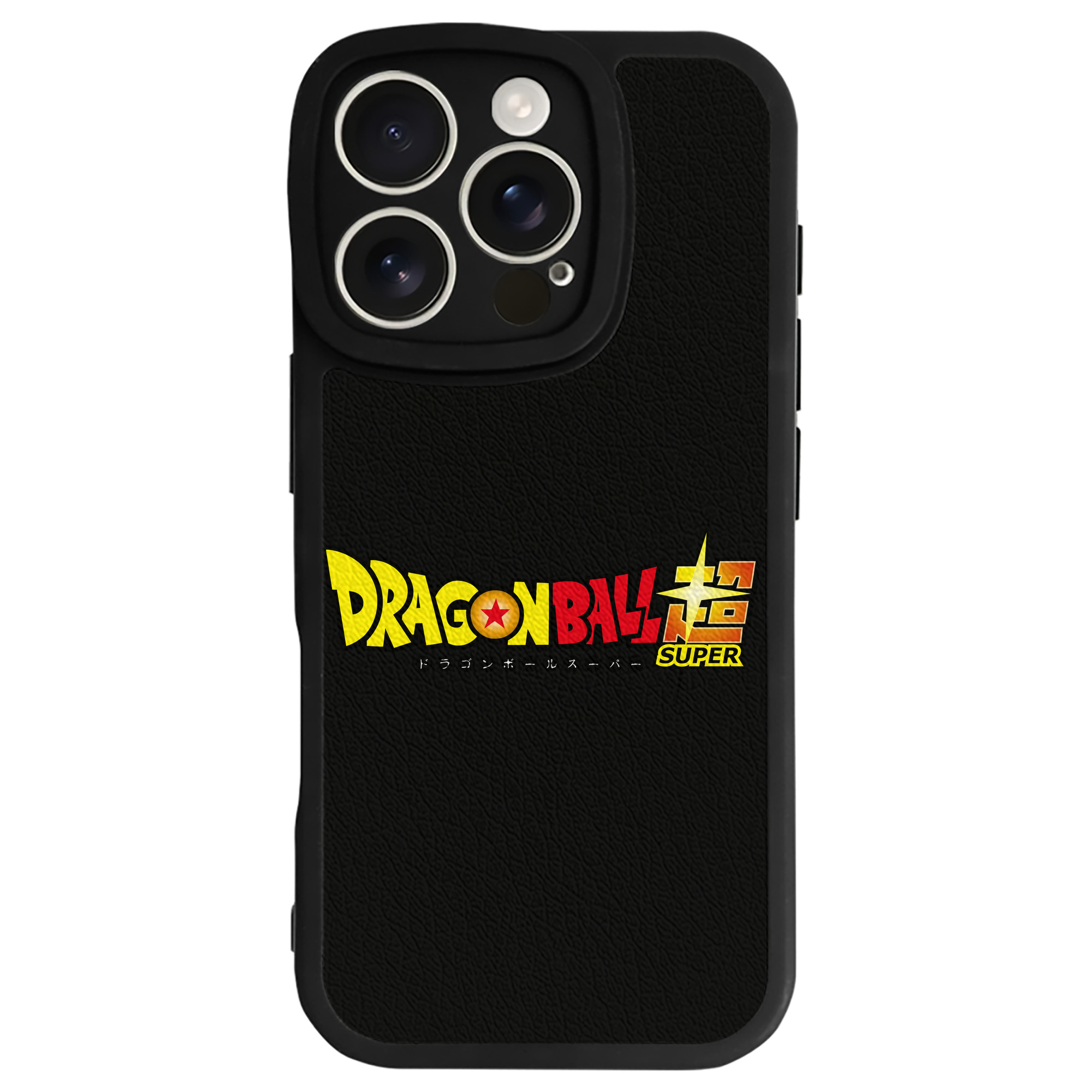 （画像用） ドラゴンボール DRAGON BALL 【iPhone 16シリーズ対応】シリコンスマホケース（レザー調） 材質：シリコン